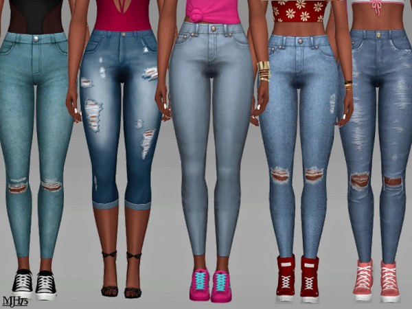  The Sims Resource: Accessory Jeans Pack by Margeh 75