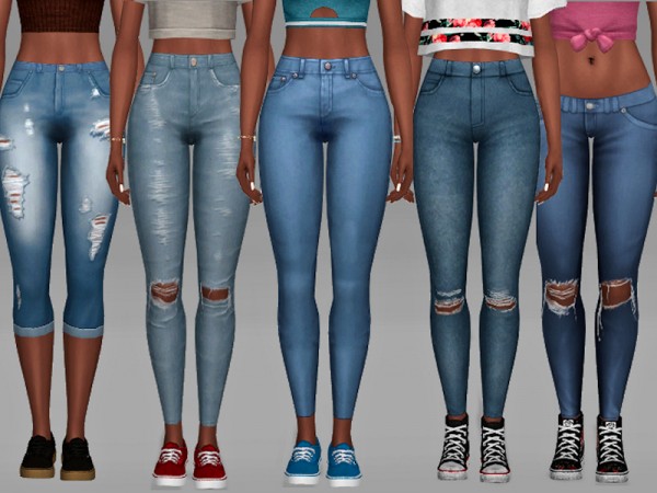  The Sims Resource: Accessory Jeans Pack by Margeh 75
