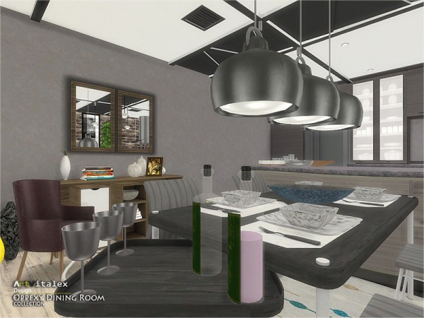  The Sims Resource: Oppexy Diningroom by ArtVitalex