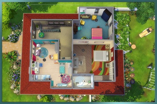  Blackys Sims 4 Zoo: Miranda house by Cappu