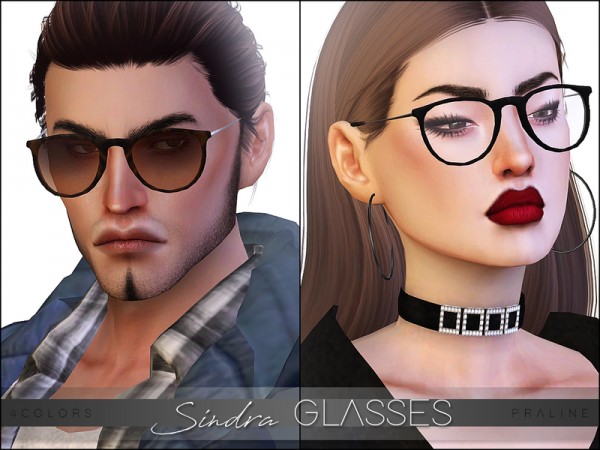The Sims Resource Sindra Glasses By Pralinesims • Sims 4 Downloads