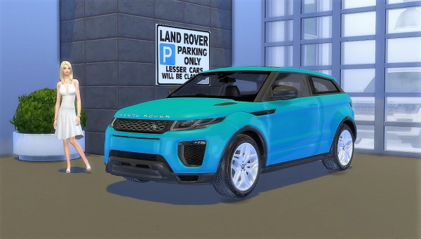  Lory Sims: Land Rover Range Rover Evoque