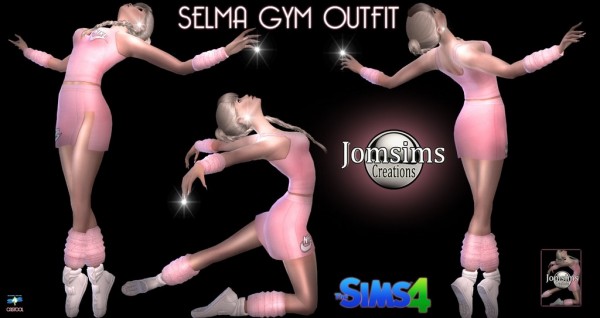 Jom Sims Creations: Selma gym outfit
