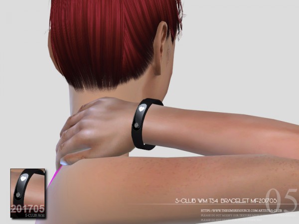  The Sims Resource: Bracelet MF201705 by S Club