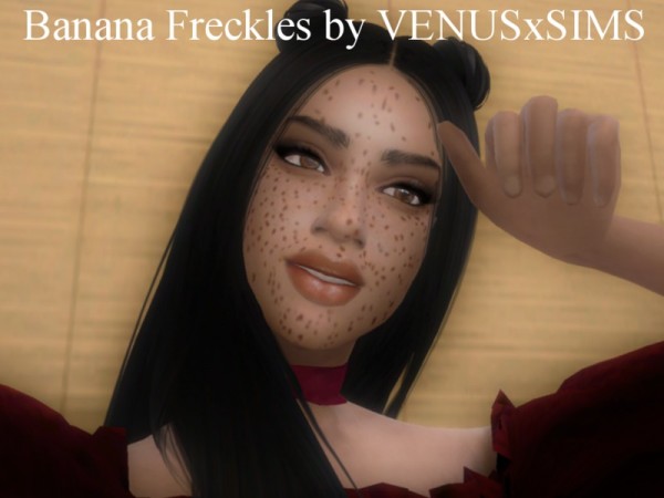  The Sims Resource: Banana Freckles by VENUSxSIMS