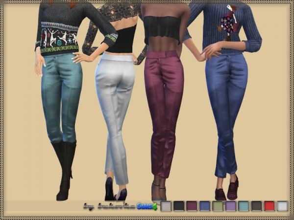  The Sims Resource: Pants Silk by bukovka