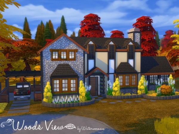 Akisima Sims Blog: Woods View house
