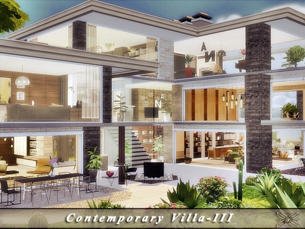  The Sims Resource: Contemporary Villa III by Danuta720