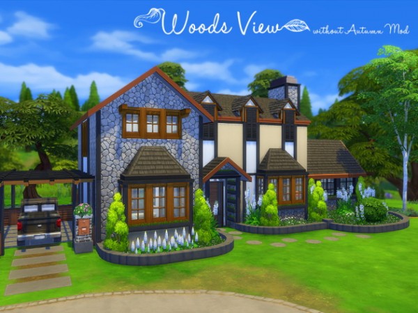 Akisima Sims Blog: Woods View house