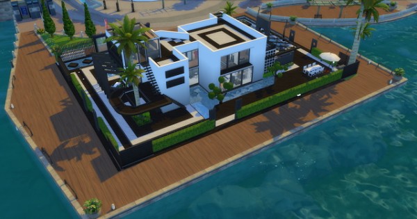 PQSims4: Phenix Modern Villa
