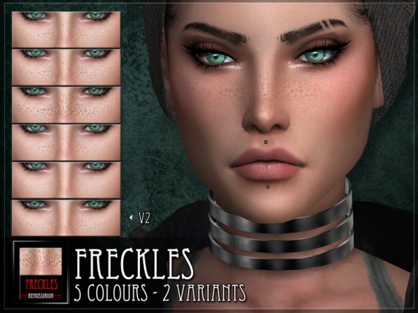  The Sims Resource: Freckles by RemusSirion