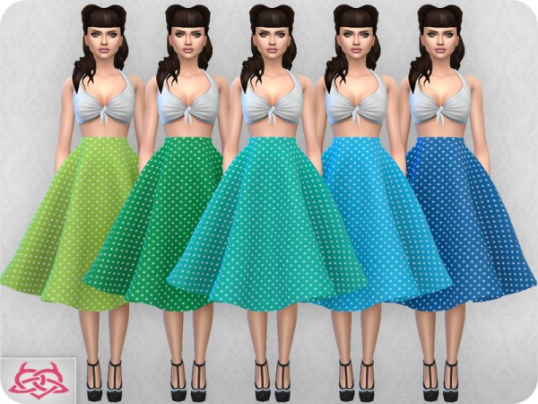  The Sims Resource: Vintage Basic skirt 2 recolor 6 by Colores Urbanos
