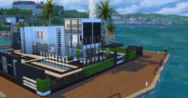 PQSims4: Phenix Modern Villa