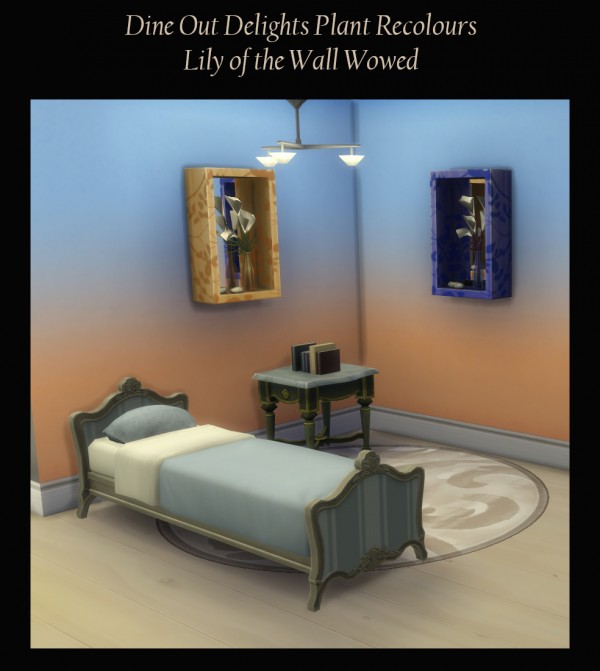  Mod The Sims: Dine Out Delights   Lily of the Wall Wowed by Simmiller