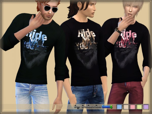  The Sims Resource: Sweater Hide Who You Are by bukovka
