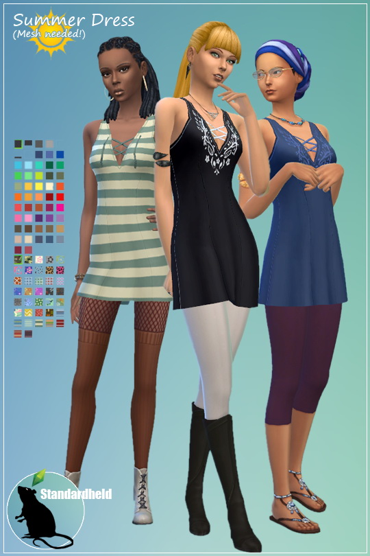  Simsworkshop: Summer Dress 1.0 Standardheld