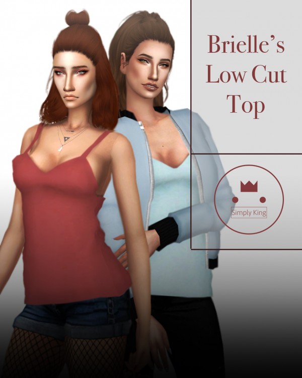 Simply King: Brielle’s Low Cut Top