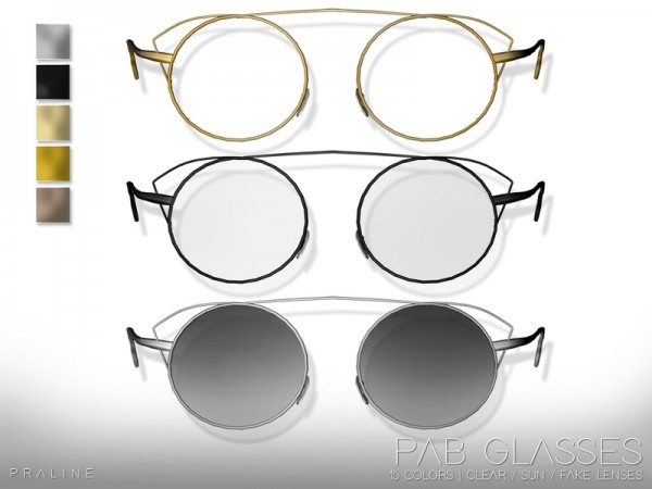  The Sims Resource: PAB Glasses by Pralinesims