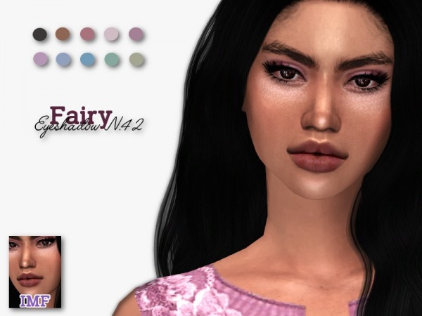  The Sims Resource: Fairy Eyeshadow N.42 by IzzieMcFire