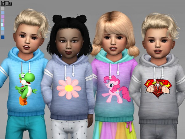  The Sims Resource: Cuteness Toddler Tops by Margeh 75
