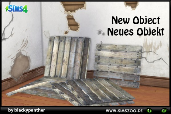  Blackys Sims 4 Zoo: Siff Old pallets by blackypanther