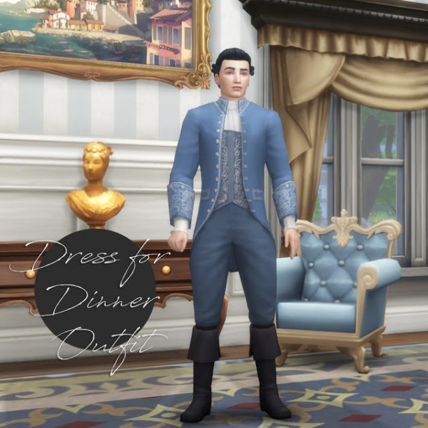  History Lovers Sims Blog: Dress for Dinner