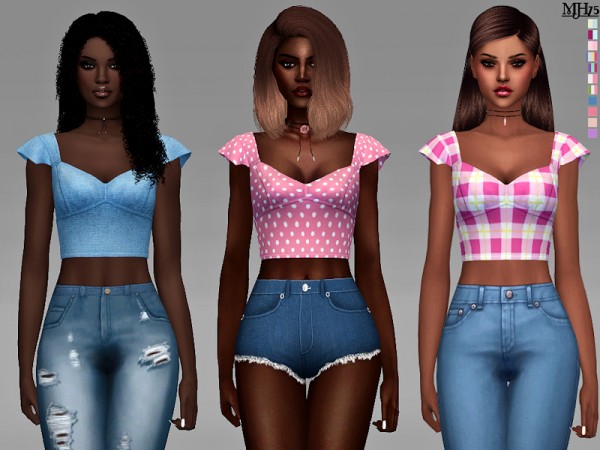  The Sims Resource: Simmeria Tops by Margeh 75