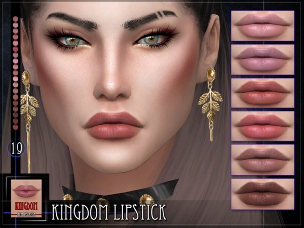  The Sims Resource: Kingdom Lipstick by RemusSirion