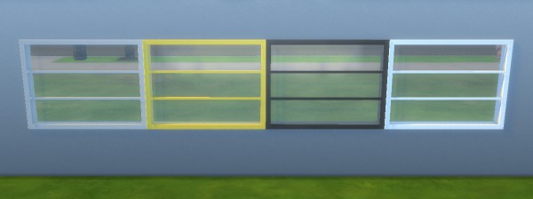  Mod The Sims: Tri Pane Window Conversion by megsmaw