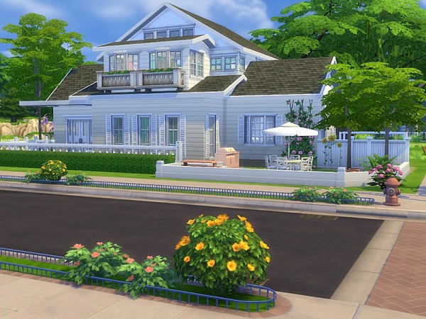  The Sims Resource: House Rose by yvonnee