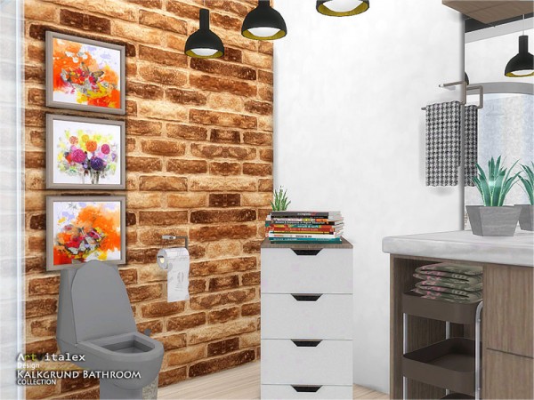  The Sims Resource: Kalkgrund Bathroom by ArtVitalex