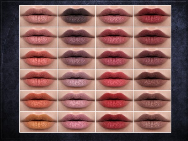  The Sims Resource: Stability Lipstick by RemusSirion