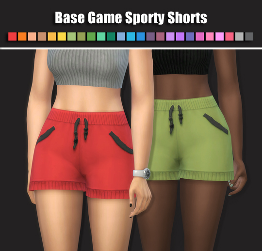  Simsworkshop: Sporty Shorts by maimouth