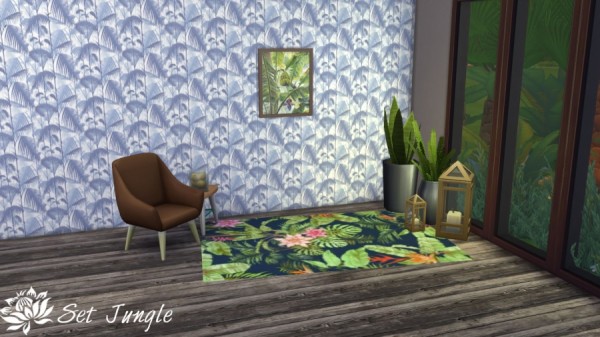  Sims Artists: Set Jungle