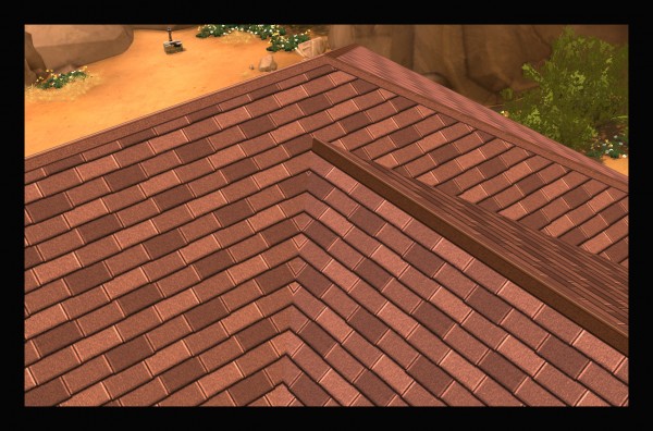  Mod The Sims: Super Shingles Roof Design by Simmiller