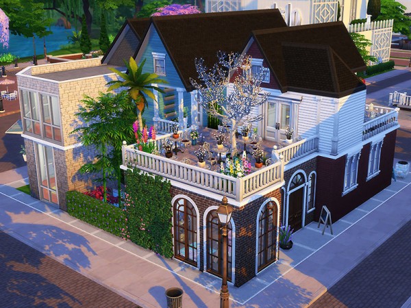  The Sims Resource: Sidewalk Shopping by FriendlySim