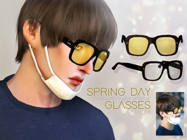 The Sims Resource: Spring Day Glasses by Pralinesims