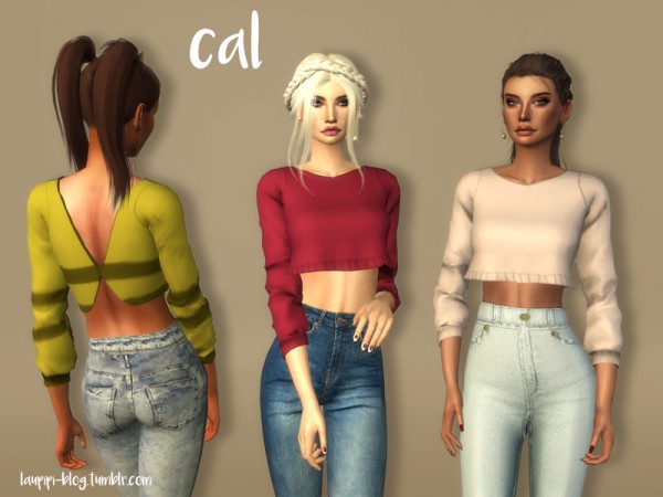  The Sims Resource: Cal top by laupipi