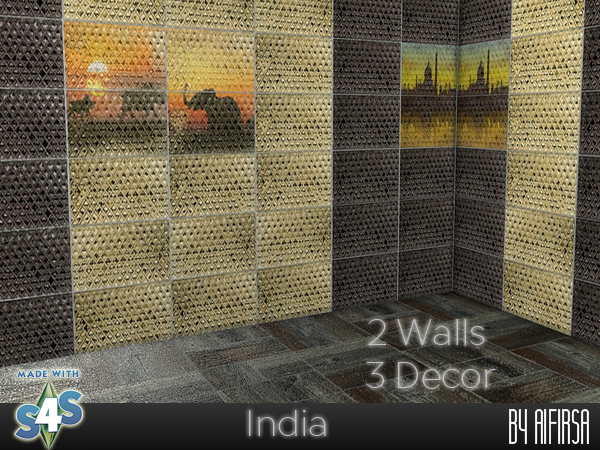  Aifirsa Sims: India walls