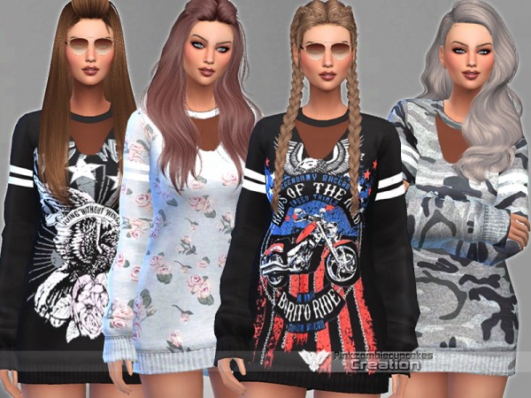 The Sims Resource Fall Sweaters Collection By Pinkzombiecupcakes