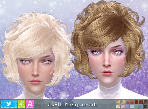  NewSea: J120 Masquerade donation hairstyle