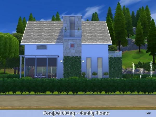  The Sims Resource: Comfort Living   Family Home NO CC by IzzieMcFire