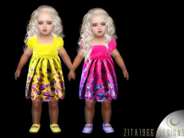  The Sims Resource: Miss Pretty Dress by ZitaRossouw