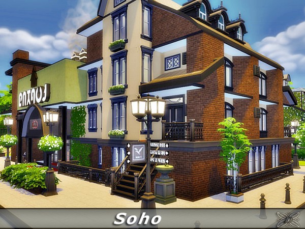  The Sims Resource: Soho house by Danuta720