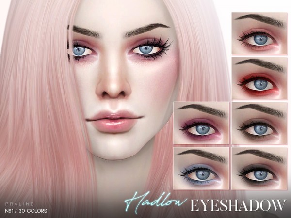  The Sims Resource: Hadlow Eyeshadow N61 by Pralinesims