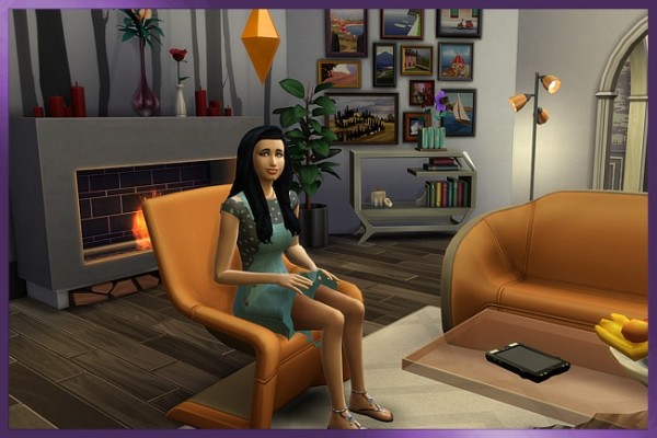 Blackys Sims 4 Zoo: Miranda livingroom by Cappu