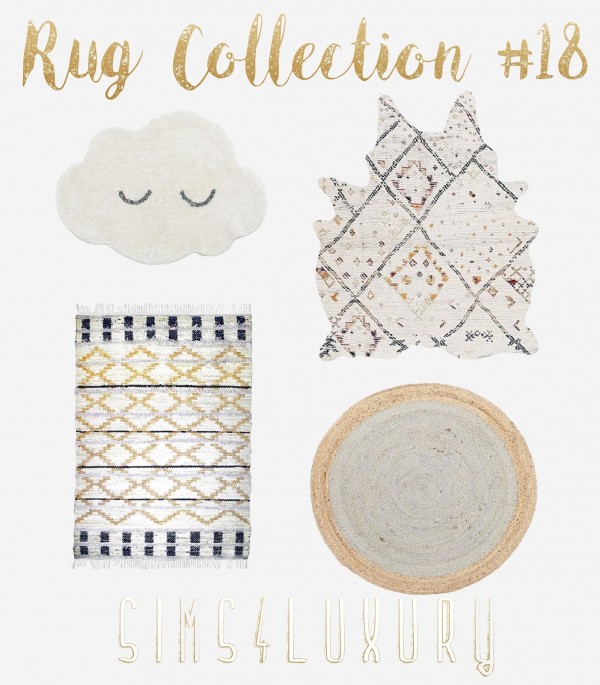  Sims4Luxury: Rug Collection 18