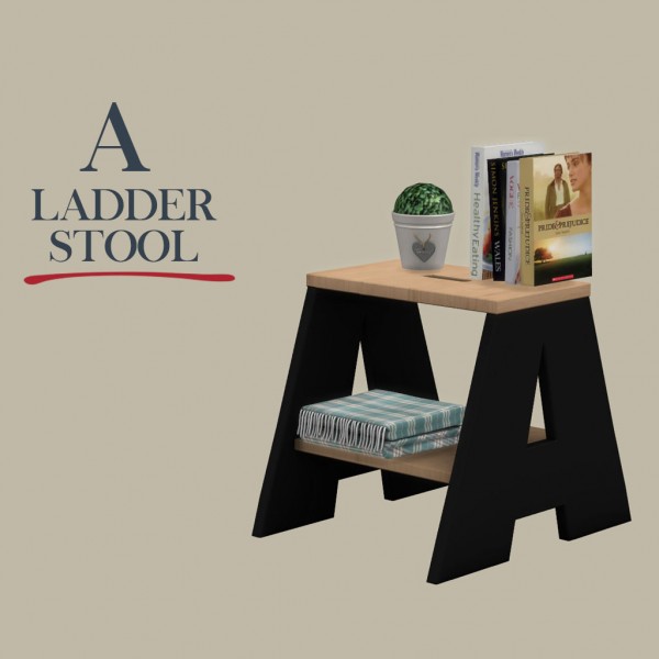  Leo 4 Sims: Ladder stool