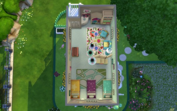  Sims Artists: Three Grenouilles Park
