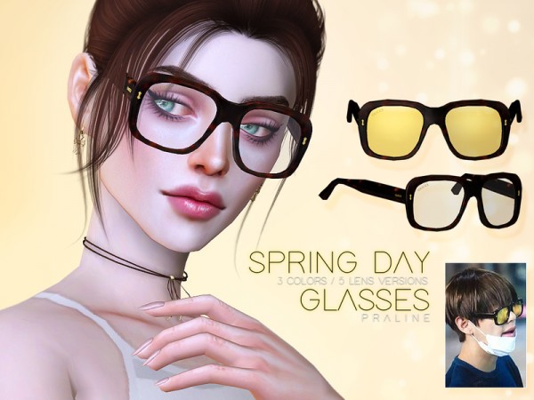  The Sims Resource: Spring Day Glasses by Pralinesims